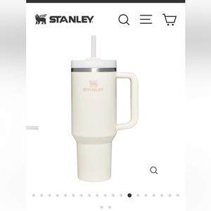 Stanley tumbler 40oz cream